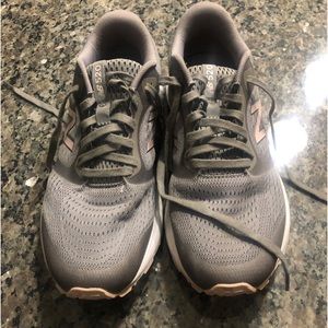 New Balance running shoes.